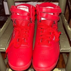 Reebok Kids Bright Red Sneakers